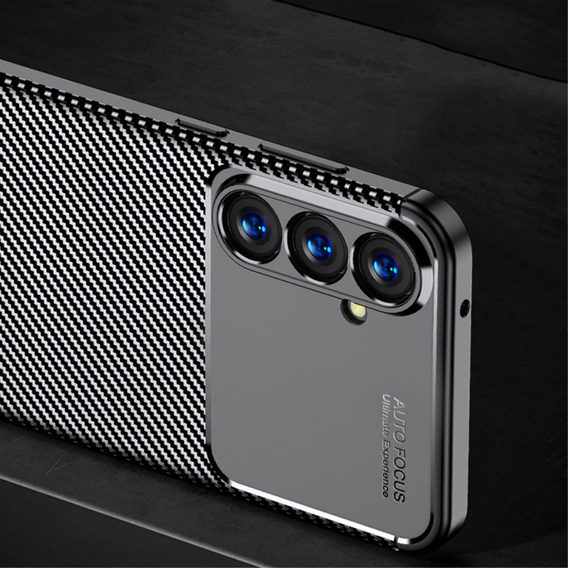 Case for Samsung Galaxy S23 FE, Carbon Gel, black