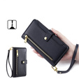Flip case for Realme 14 Pro+ 5G, Wallet Zipper Pocket, black