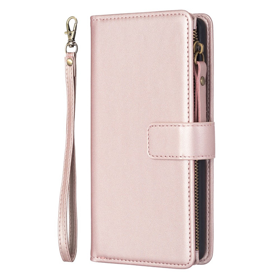Flip case for Samsung Galaxy A25 5G, Wallet Zipper Pocket, black
