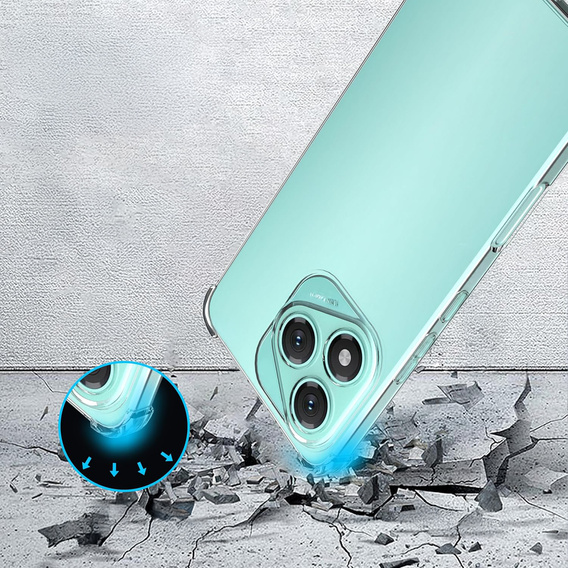 Case for Honor 400 Lite, Dropproof, transparent