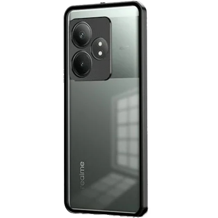 Case for Realme GT 6 / 6T, Frame Case, black