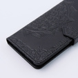 Flip case for Motorola Moto G54 5G, Mandala, black