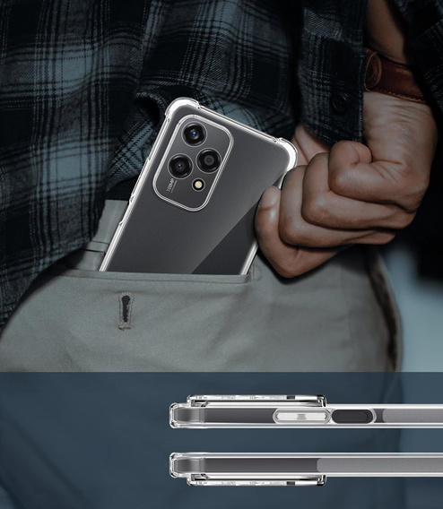 Case for Honor 200 Lite, Dropproof, transparent