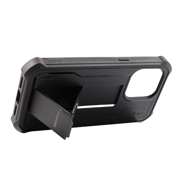 Armored case for iPhone 13 Pro, Dexnor Full Body, black