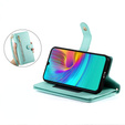 Flip case for Samsung Galaxy A36 5G, Wallet Zipper Pocket, green