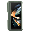 Armored case for Samsung Galaxy Z Fold 4 5G, Dexnor Full Body S-Pen Slot, green