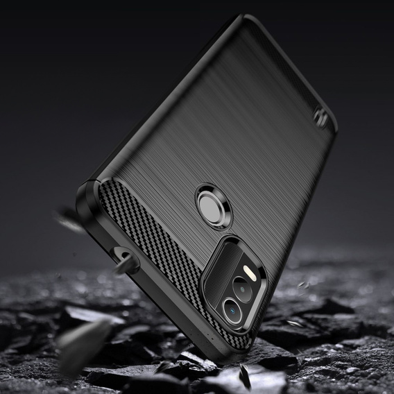 Case for Nokia C21 Plus 4G, Carbon, black