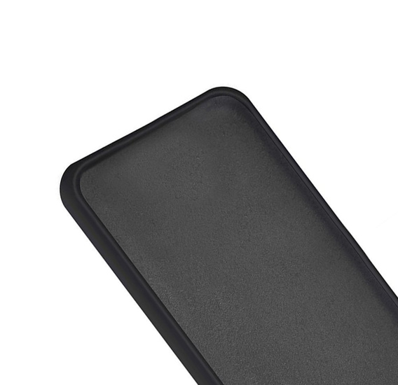 Case for Samsung Galaxy A22 / M22 4G / LTE, Silicone Lite, black
