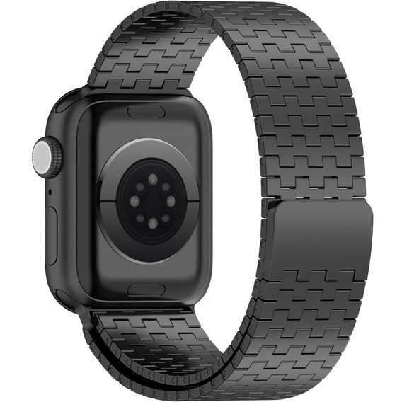 Steel Bracelet for Apple Watch 1/2/3/4/5/6/7/8/SE/ULTRA 42/44/45/49 MM - Black