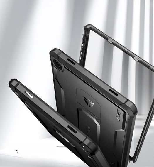 Armored case for Galaxy Tab A9+ Plus, Dexnor Full Body, black