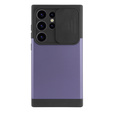 Case for Samsung Galaxy S24 Ultra, ERBORD MagProtect Slide Camera, purple
