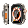 Protective frame with tempered glass for Apple Watch Ultra 1/2/3 49 mm