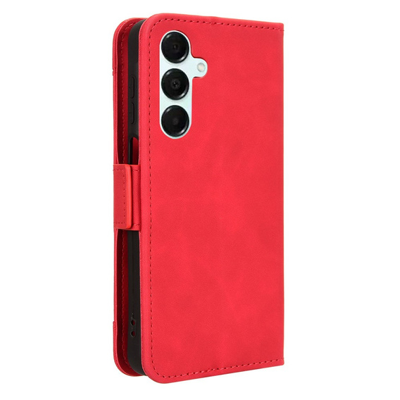 Flip case for Samsung Galaxy A16, Card Slot, red