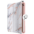 Case for Samsung Galaxy Tab S6 Lite, Suritch Full Body Marble, pink