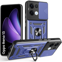 Case for Oppo Reno 13, CamShield Slide, blue