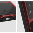 Love Mei Case for Samsung Galaxy S20 Ultra, armored with glass, red