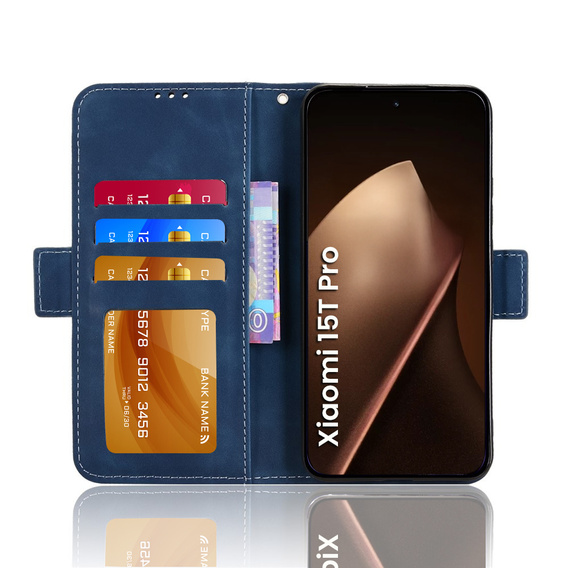 Card Slot flap case for Xiaomi 15T Pro