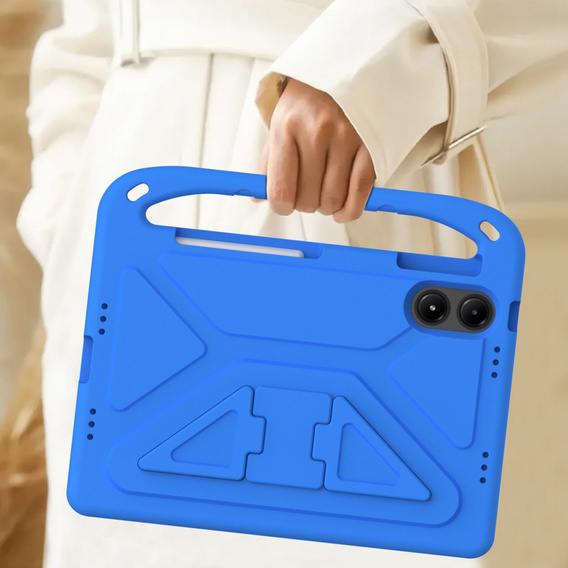 Children's case for Xiaomi Redmi Pad Pro / Xiaomi Poco Pad, with handle, blue