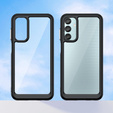 Case for Samsung Galaxy M15 5G, Fusion Hybrid, transparent / black