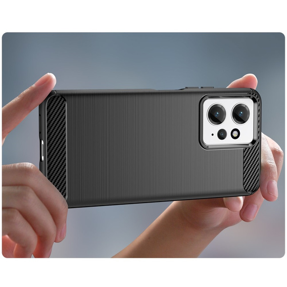 Case for Xiaomi Redmi Note 12 4G, Carbon, black