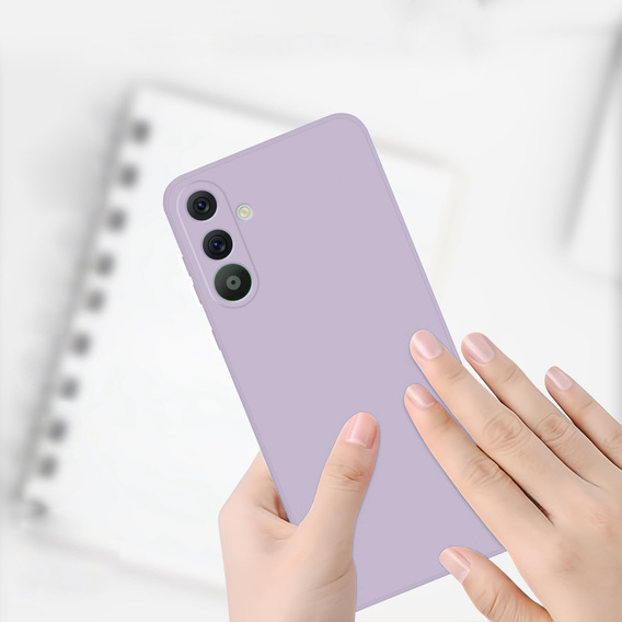 Case for Samsung Galaxy A36 5G, Silicone Lite, purple