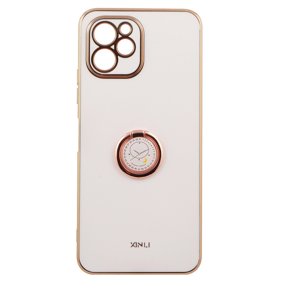 Case for Huawei Nova Y61 , Electro Ring, white