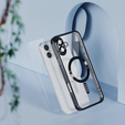 Case for iPhone 16 Plus, Electro MagSafe, black + Screen Glass
