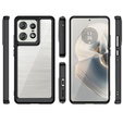 Case for Motorola Edge 50 Pro, Fusion Hybrid, black
