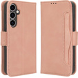 Flip case for Samsung Galaxy S23 FE, Card Slot, pink