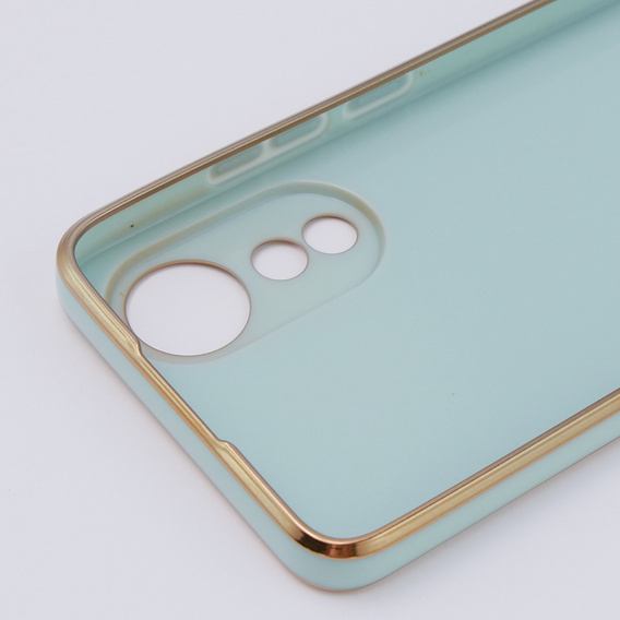 Case for Oppo A78 4G, Glamour CamShield, mint
