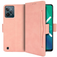 Flip case for Realme C31, Card Slot, pink