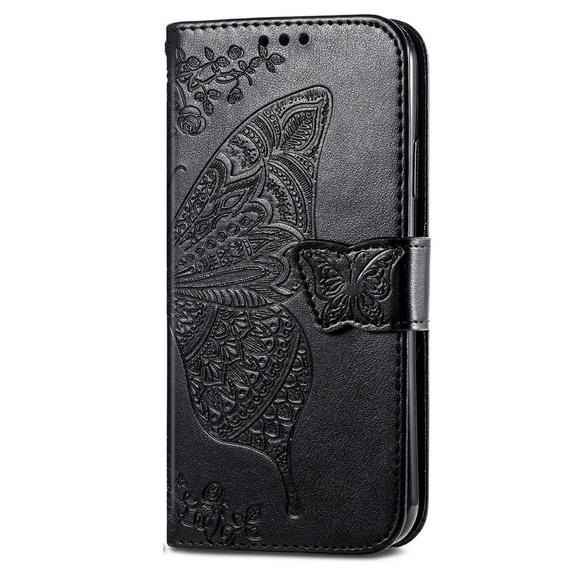 Flip case for Xiaomi Redmi A3, Butterfly, black