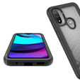 Case for Motorola Moto E20, Shockproof, with film, blue