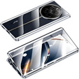 Case for Realme 12 Pro 5G / Realme 12 Pro+ 5G, Magnetic Dual Glass, black