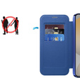 Flip case for Samsung Galaxy S25 FE, RFID Wallet MagSafe CamShield, dark blue