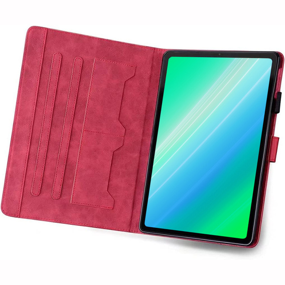 Case for iPad 10.2" 2021/2020/2019 (9/8/7 gen.), with flap, animal, red
