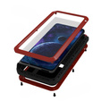 Love Mei Case for Samsung Galaxy A52/A52s, armored with glass, red