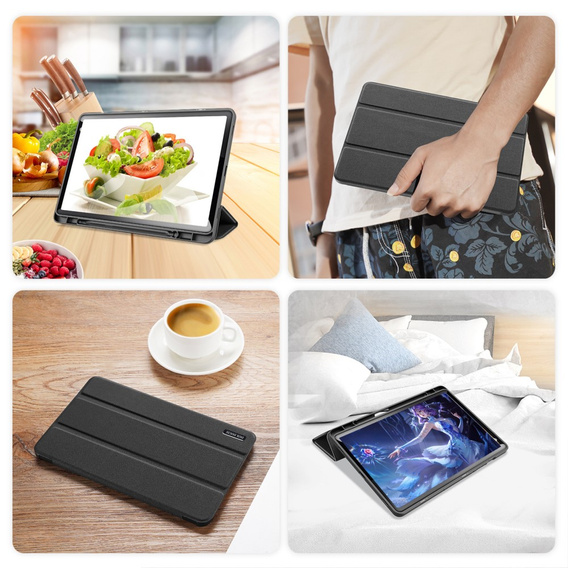 Case for Samsung Galaxy Tab S9 11", Dux Ducis Domo, black