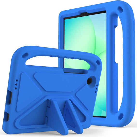 Children's Case for Samsung Galaxy Tab A11 / A9, Children's Case with Handle, blue