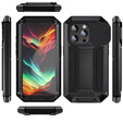 Case for iPhone 15 Pro Max, R-JUST CamShield Slide, armoured, black