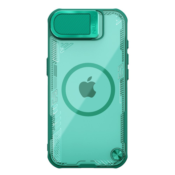 Nillkin Armored Case for iPhone 16e, Icelade Prop, for Magsafe, green