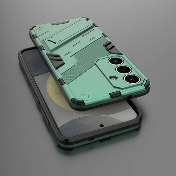 Case for Samsung Galaxy A56 5G, Military kickstand, green
