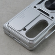 Case for Samsung Galaxy Z Fold5 5G, CamShield Slide, silver