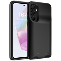 Case with 10000mAh Battery for Samsung Galaxy A55 5G, black