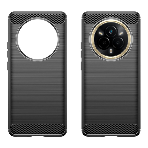 Case for Realme 14 Pro+ 5G, Carbon, black
