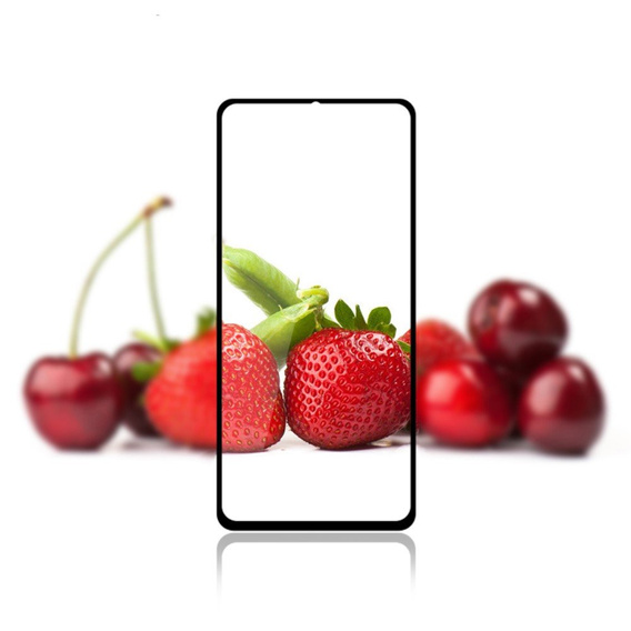 Mocolo Full Glue Tempered Glass for Realme 6 Pro, black frame