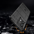 Case for Motorola Edge 40 Neo, Rugged Shield, black