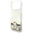 GUESS Liq. Glitter 4 Charms case for iPhone 17 Pro