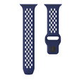 Silicone Strap for Apple Watch 1/2/3/4/5/6/7/8/SE/ULTRA 42/44/45/49MM, Navy Blue