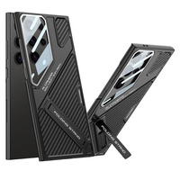 Case for Samsung Galaxy S25 Ultra, GKK Leather, black